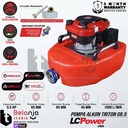 Pompa Air Apung Irigasi Alkon 2.5 Inch LCPower Triton G6.5 Fire Floating Pump 196CC 6.5 HP