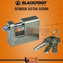 Blackfoot Rectangular Padlocks Gembok Gudang Kotak 60 MM Panzer 60MM
