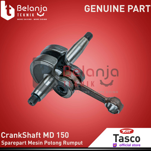 Tasco Crank Shaft Poros Engkol Kruk AS MD 150 Sparepart Potong Rumput