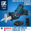 Bosch Mesin Sabre Saw Cordless GSA 12V-LI Charger Baterai 12 V 3 AH