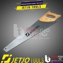 JETJO TOOLS Handsaw Wooden Handle 3 Teeth Gergaji Potong Kayu 18" Inch