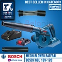Bosch Mesin Hand Blower Cordless GBL 18V-120 Charger Baterai 18 V 2 Ah