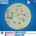 Bosch Sanding Papers Velcro 5 Inch Kertas Amplas Bulat Tempel Grit 320