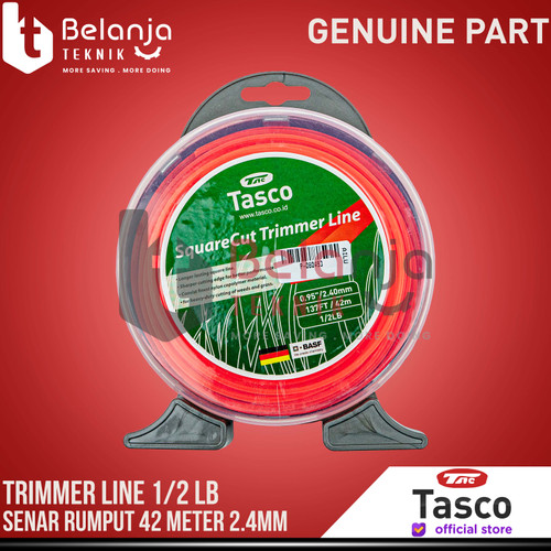 Tasco Trimmer Line 1/2LB Tali Senar Mesin Potong Rumput 42 Meter 2.4MM