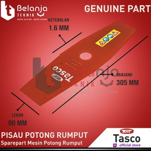 Tasco Brush Cutter Blade 30 CM Mata Pisau Potong Rumput Gendong 30CM