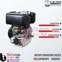 Loncin Mesin Penggerak Diesel D 460 FD 10 HP Engine Serbaguna D460FD