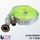 Gosave Selang Pemadam Kanvas 1.5 inch x 20 Meter 10 Bar Fire Hose 1.5"