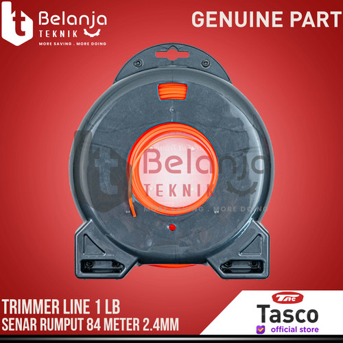 Tasco Trimmer Line 1 LB Tali Senar Mesin Potong Rumput 84 Meter 2.4MM