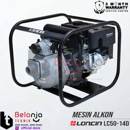 Loncin Mesin Pompa Air Irigasi Alkon High Pressure LC50-14D LC 50 2 In