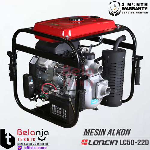 Loncin Mesin Pompa Air Irigasi Alkon High Pressure LC50-22D LC 50 2 In