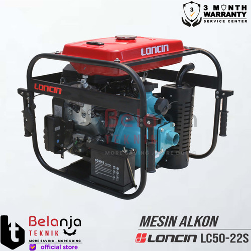 Loncin Mesin Pompa Air Irigasi Alkon High Pressure LC50-22S LC 50 2 In