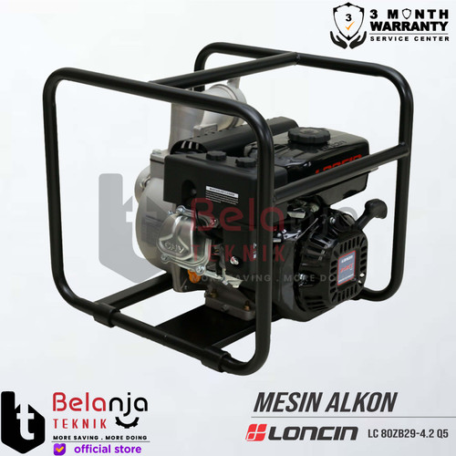 Loncin Mesin Pompa Air Bensin Irigasi Alkon 3" LC 80ZB29-4.2 Q5 3 Inch