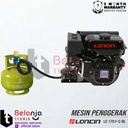 Loncin Mesin Penggerak Gas LPG LC 170 F-C-DL 7 HP Engine Serbaguna