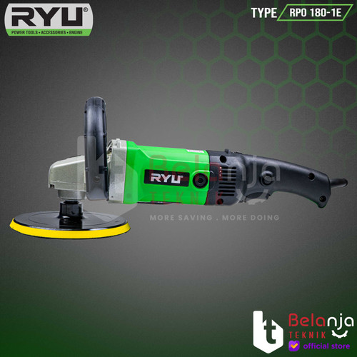 RYU Mesin Gun Polisher RPO 180-1E Poles Mobil RPO180-1E 1200 Watt