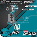 Makita Impact Wrench Cordless TW008GZ 40V Mesin Pembuka Baut Baterai