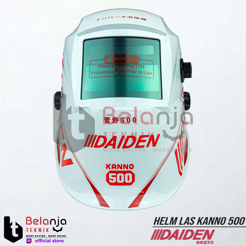 Daiden Welding Helmet Kanno 500 Helm Kedok Las Otomatis Auto Dark Mask