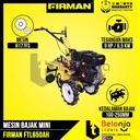 Firman Mesin Bajak FTL 650 AH Cultivator PARIT Bedengan FTL650 TILLER