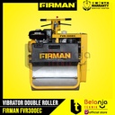 Firman Vibrator Double Roller FVR300EC Mesin Pemadat Tanah Unit Only