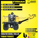 Firman Vibrator Double Roller FVR800EC Mesin Pemadat Tanah + Engine