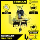 Firman Mesin Bajak Sawah FTL 620 Basah Kering Cultivator FGE220HD BEST