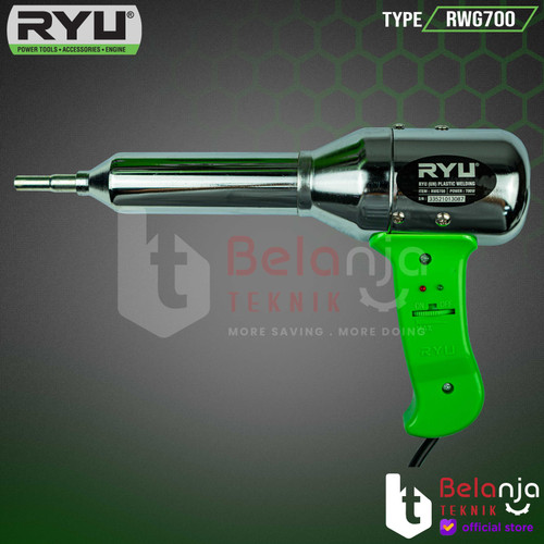 RYU Mesin Las Pipa PVC RWG 700 Las Plastik Heat Gun RWG700 700 Wat