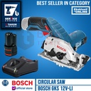 Bosch Mesin Circular Saw Cordless GKS 12V-LI Charger Battery 12 V 3 AH