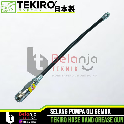 Tekiro Hose Hand Grease Gun Selang Pompa Oli Gemuk Tangan Stempet