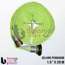 Gosave Selang Pemadam Kanvas 1.5 inch x 20 Meter 10 Bar Fire Hose 1.5"
