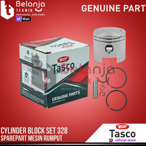 Tasco Cylinder Block Set 328 Blok Mesin Potong Rumput Gendong 2 Tak