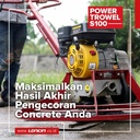 Loncin Power Trowel S100 Mesin Bensin Perata Cor Semen Beton S 100 L