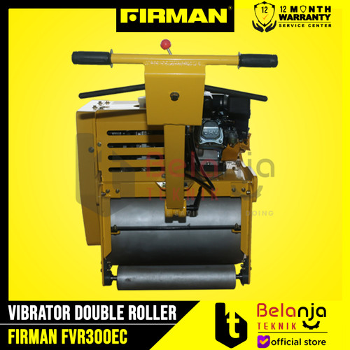 Firman Vibrator Double Roller FVR300EC Mesin Pemadat Tanah Unit Only