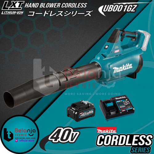 Makita Hand Blower Cordless UB001GZ 40V Mesin Peniup Angin Baterai