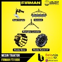 Firman Traktor FTI 1000 Bajak Sawah Lahan Basah Kering + Engine China