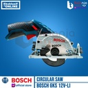 Bosch Mesin Circular Saw Cordless GKS 12V-LI Charger Battery 12 V 3 AH