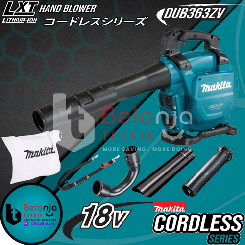 Makita Hand Blower Vacuum DUB363 ZV Cordless 18V Peniup Angin Baterai