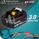 Makita Battery 18V 3Ah BL 1830 B Baterai 18 V Lithium Ion BL1830B 3 Ah
