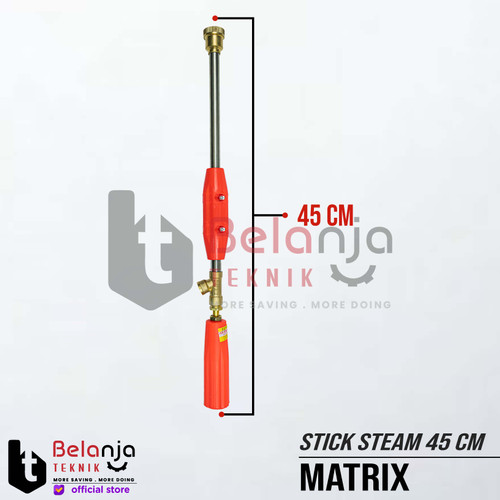 Matrix Gun Stik Power Sprayer Semprotan Steam Mobil Air Lurus 45 CM