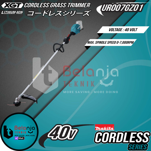 Makita Mesin Potong Rumput Senar UR007GZ01 Cordless Grass Trimmer 40V