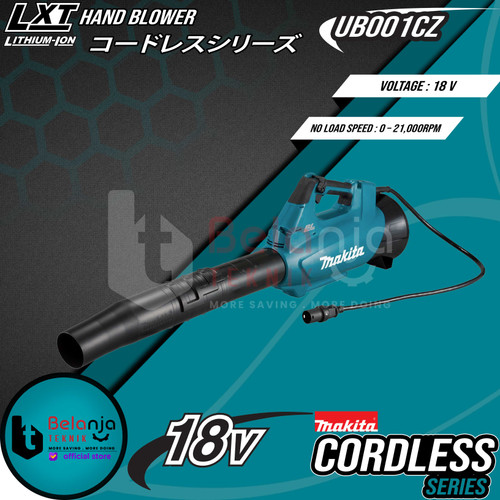 Makita Direct Connection Hand Blower 18 V Mesin Peniup Angin UB001CZ