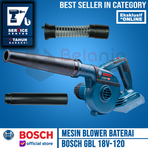 Bosch Mesin Blower Tangan Cordless GBL 18V-120 Hand Blower 18 V GBL18V