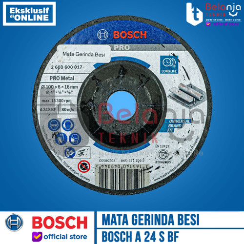 Bosch Batu Gerinda 4 Inch X 6 MM Mata Gurinda Poles Grinding Wheel