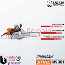 STIHL Chainsaw MS 361 20 Inch Mesin Potong Kayu MS361 Gergaji Kayu 20