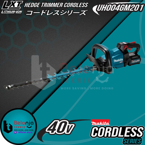 Makita Hedge Trimmer Cordless UH004GM201 Potong Dahan Baterai UH SET