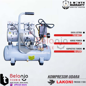 Lakoni Fresco 110 X Compressor Oilless Kompresor Udara Portable 1 HP