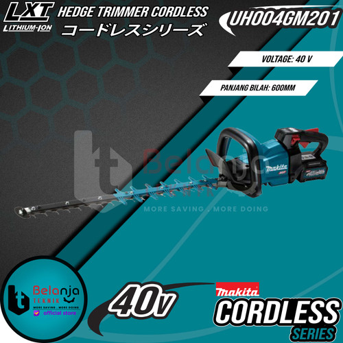 Makita Hedge Trimmer Cordless UH004GM201 Potong Dahan Baterai UH SET
