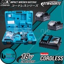 Makita Impact Wrench Cordless DTW450 RTE Pembuka Baut 1/2" Inch 18V