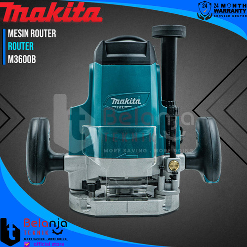 Makita MT Mesin Router M 3600 B Profil Kayu Besar Wood Trimmer M3600B