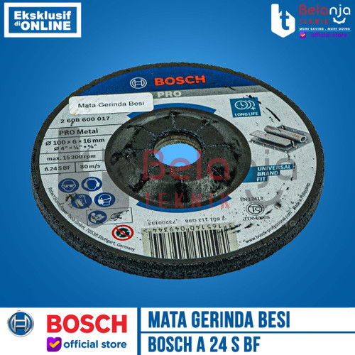 Bosch Batu Gerinda 4 Inch X 6 MM Mata Gurinda Poles Grinding Wheel