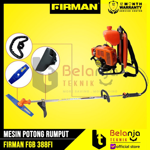 Firman Mesin Potong Rumput FGB 388 FI Brush Cutter 2 Tak Plus Senar