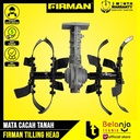 Firman Mesin Potong Rumput Gendong FGB 438 4 Tak Plus Tilling Head